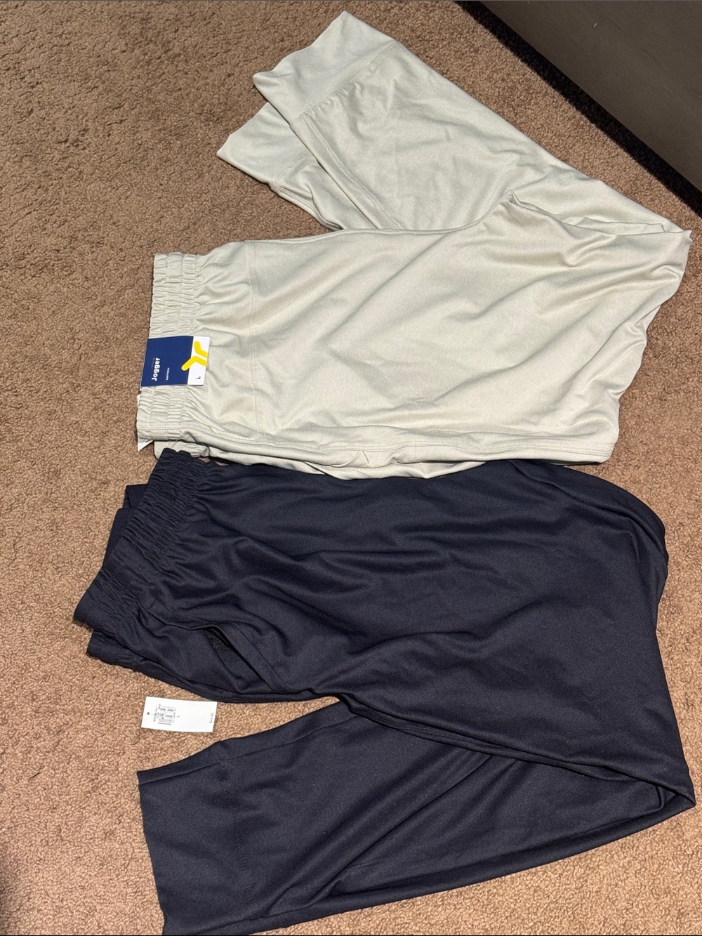 Old Navy Men’s Sweatpants Joggers - Light Gray and Navy